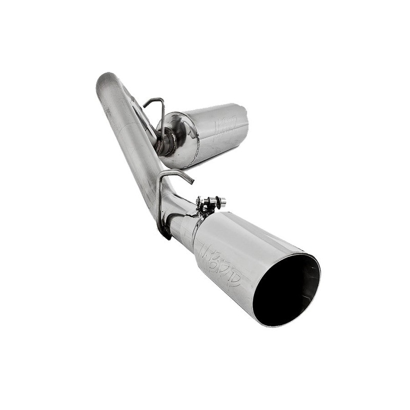 2000-06 Jeep Wrangler TJ MBRP 2.5in Armor Lite Cat Back Exhaust System - Single Exit