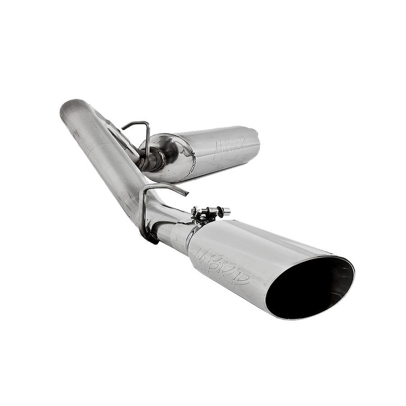 2000-06 Jeep Wrangler TJ MBRP 2.5in T409 Cat Back Back Exhaust System - Single Exit