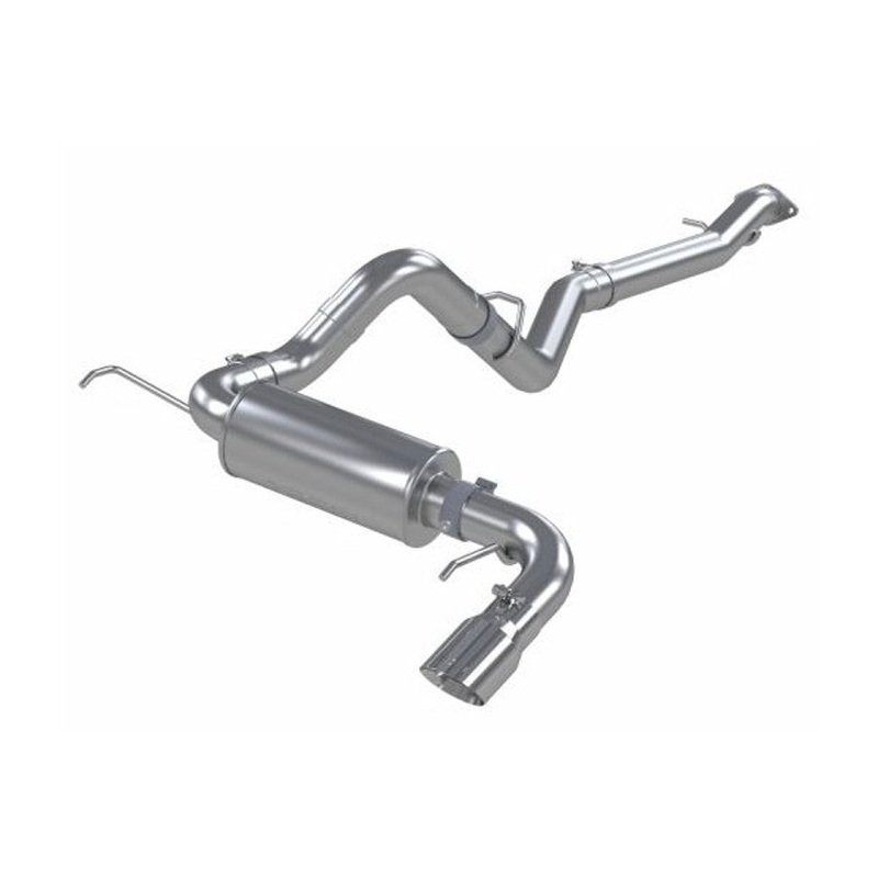 2021+ Ford Bronco MBRP T304 Stainless Steel Cat-Back Exhaust System - Single Side Exit