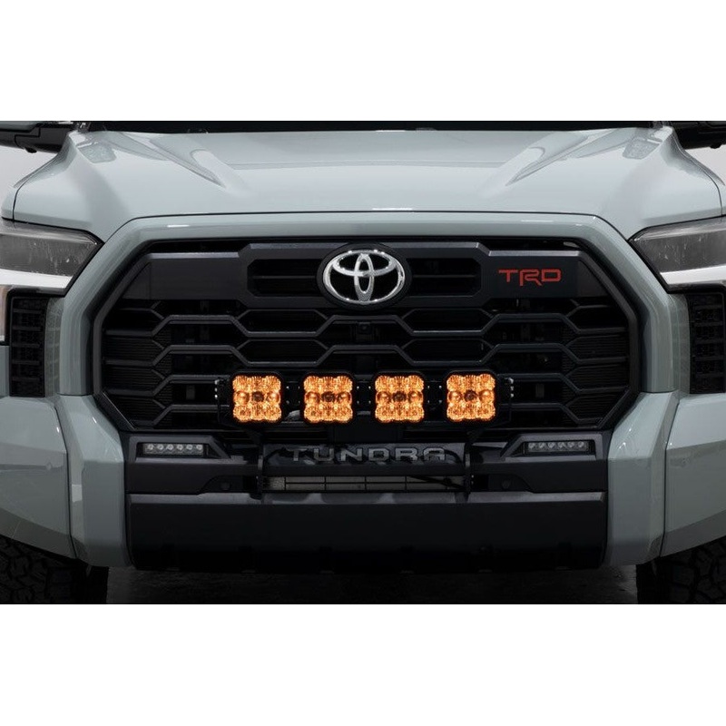 2022+ Toyota Tundra Diode Dynamics SS5 Grille Crosslink Lightbar Kit - Pro Yellow Combo