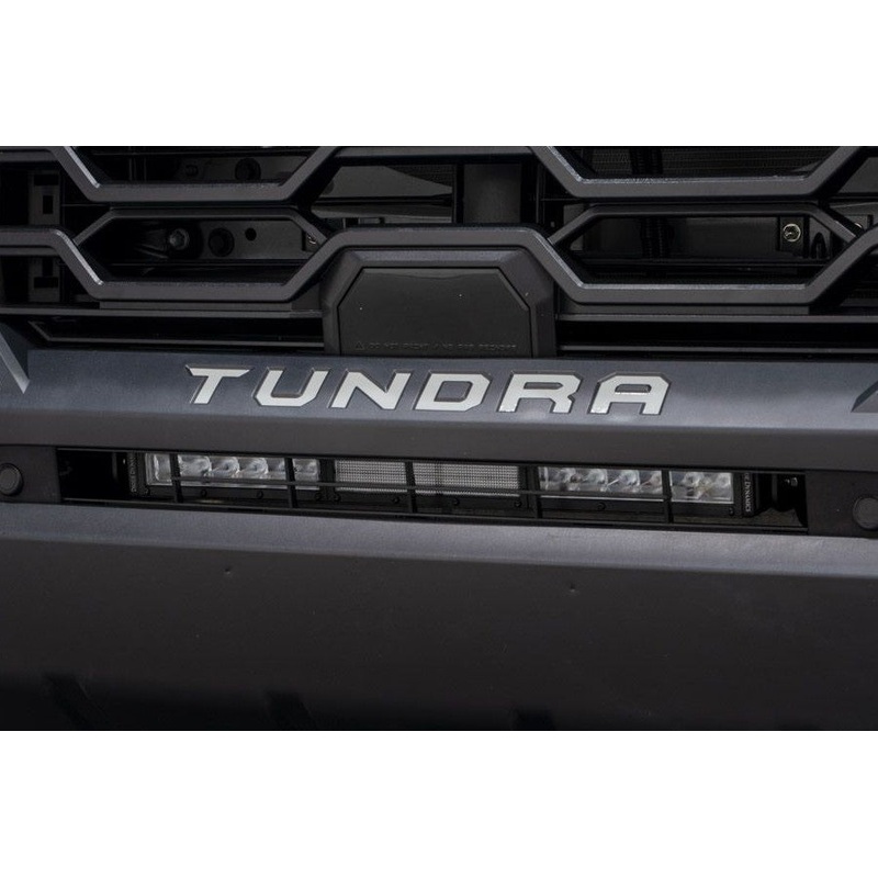 2022+ Toyota Tundra Diode Dynamics Stealth Bumper Light Bar Kit - Amber Combo