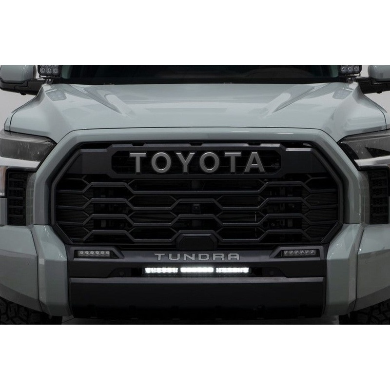 2022+ Toyota Tundra Diode Dynamics Stealth Bumper Light Bar Kit - White Combo