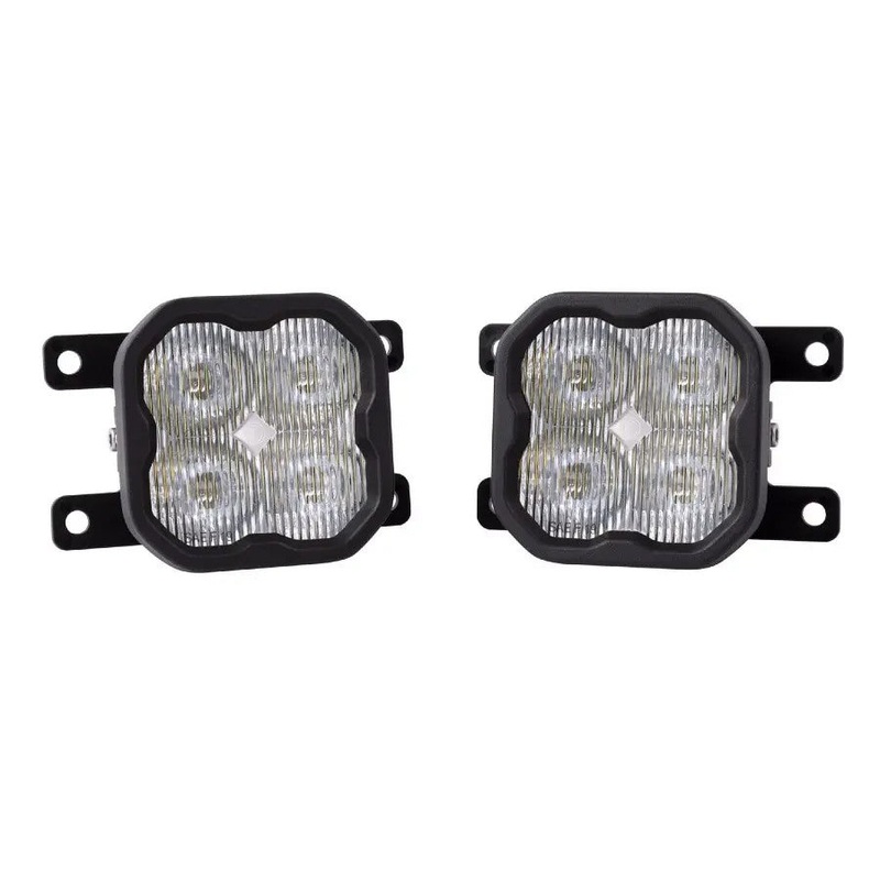 2021+ Ford Bronco Diode Dynamics 3in SS3 Pro Type AS Fog Light Kit, SAE/DOT - ABL White