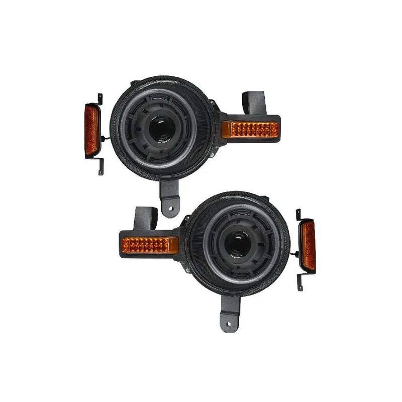 2021+ Ford Bronco Oracle  Oculus White Bi-LED Projector Headlights