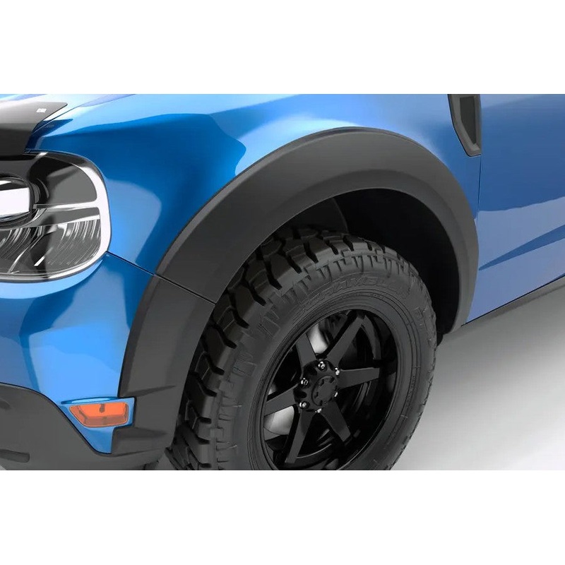 2022+ Ford Maverick Crew Cab w/ 4'6" Bed EGR USA Rugged Fender Fender Flares - Set of 4 -  w/ 4'6" Bed