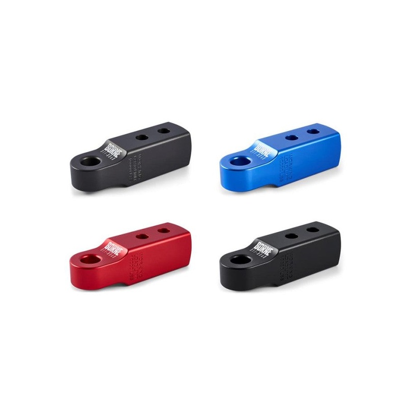 Borne Off-Road 2-inch Hitch Receiver Shackle Mount, Hard Anodized