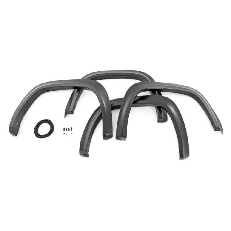 Toyota Tundra Rough Country Sport Style Fender Flares - Set of 4 - Flat Black