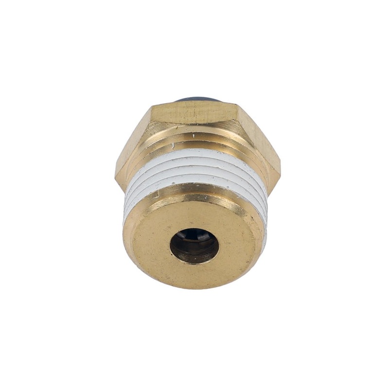 AccuAir Suspension Straight Fitting (3/8in DOT/PTC - 1/2in NPT)