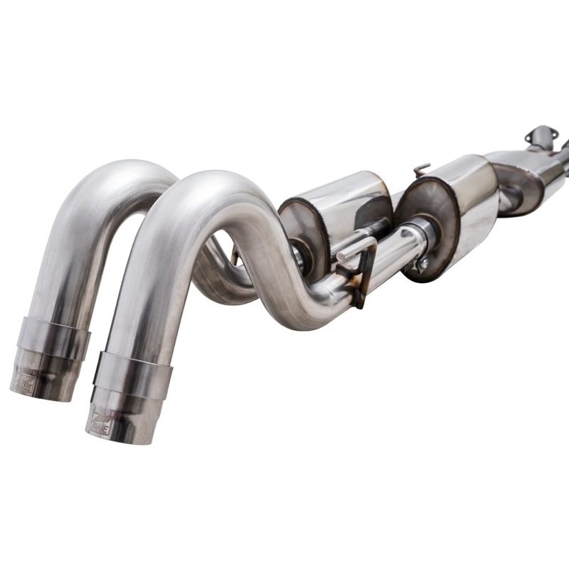 Toyota Tacoma AWE 0FG Dual Exhaust w/ BashGuard,No Tips - 3rd Gen