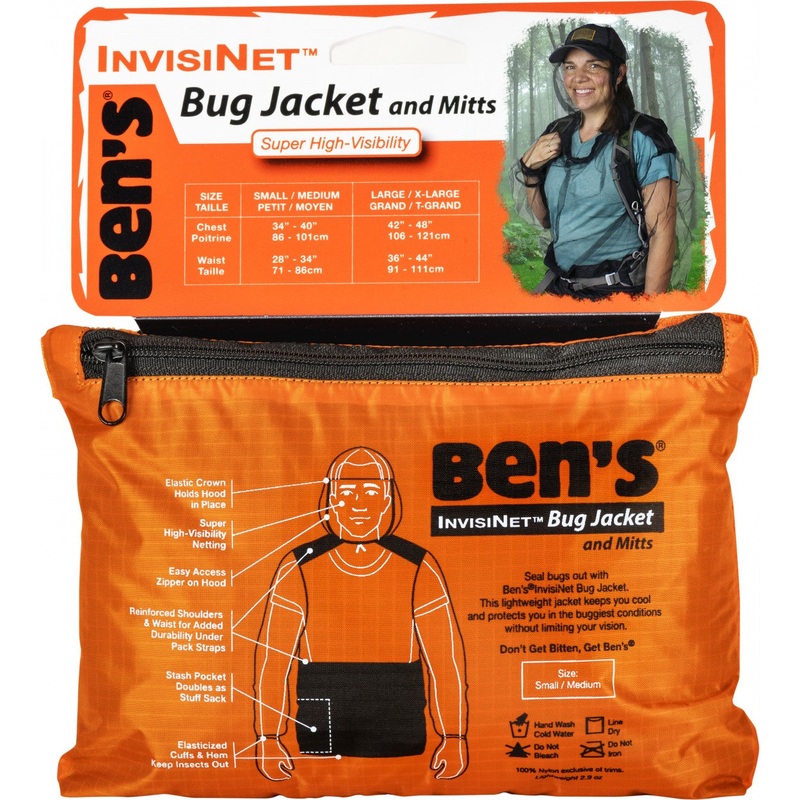 Bens InvisiNet Bug Jacket & Mitts