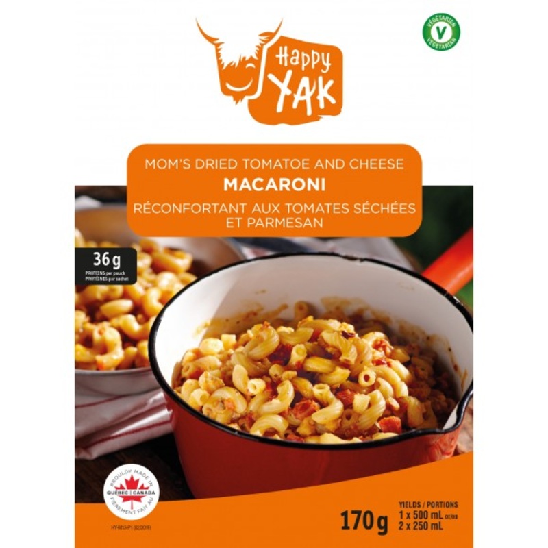 Freeze Dried Tomato & Cheese Macaroni (Vegetarian)