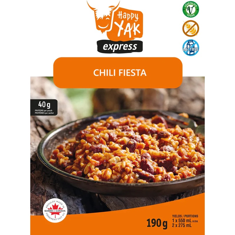Freeze Dried Vegetarian Chili Fiesta