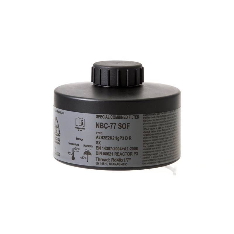 MIRA Safety NBC-77 SOF 40mm Gas Mask Filter
