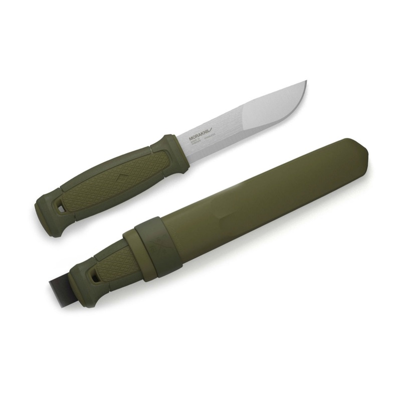 Morakniv Kansbol | Sandvik Stainless Steel | Military Green (12634)