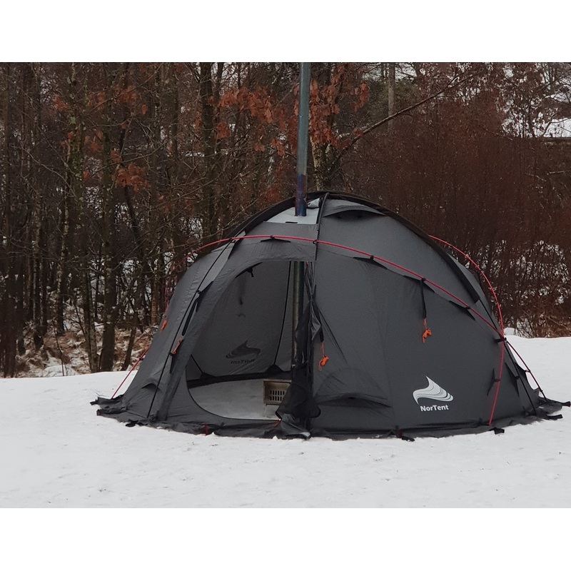 NorTent Gamme 4 - Winter Hot Tent for 4 People