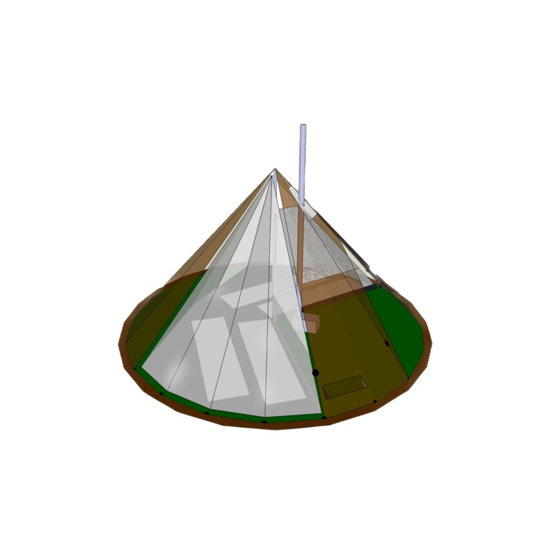 NorTent Lavvo 6 - INNER TENT LINER (IN STOCK)