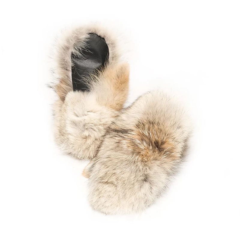 Women's Coyote Fur Mitts