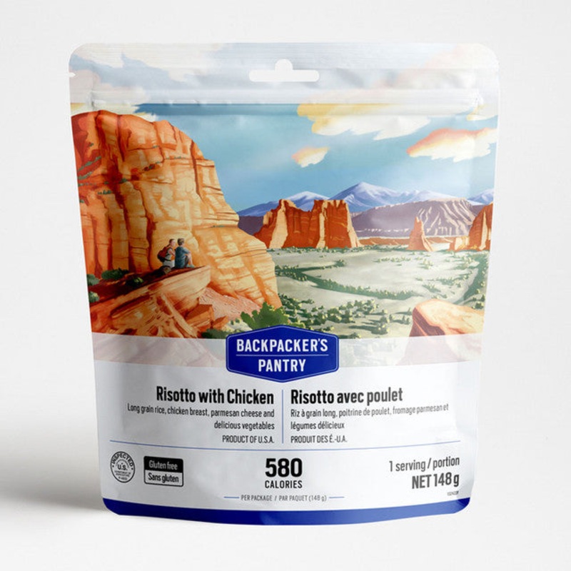 Backpacker's Pantry Freeze Dried Risotto with Chicken