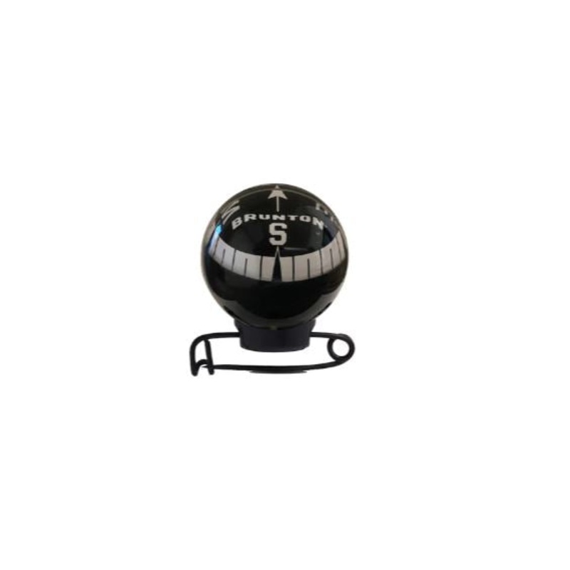 Brunton Mini Globe Compass | Pin-On Hands-Free Compass
