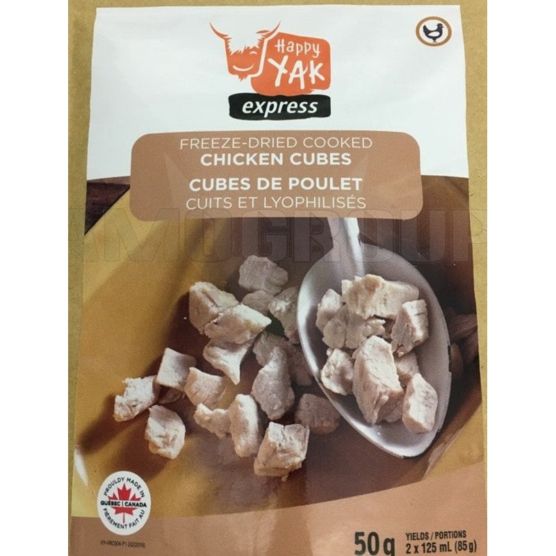 Freeze Dried Chicken Cubes