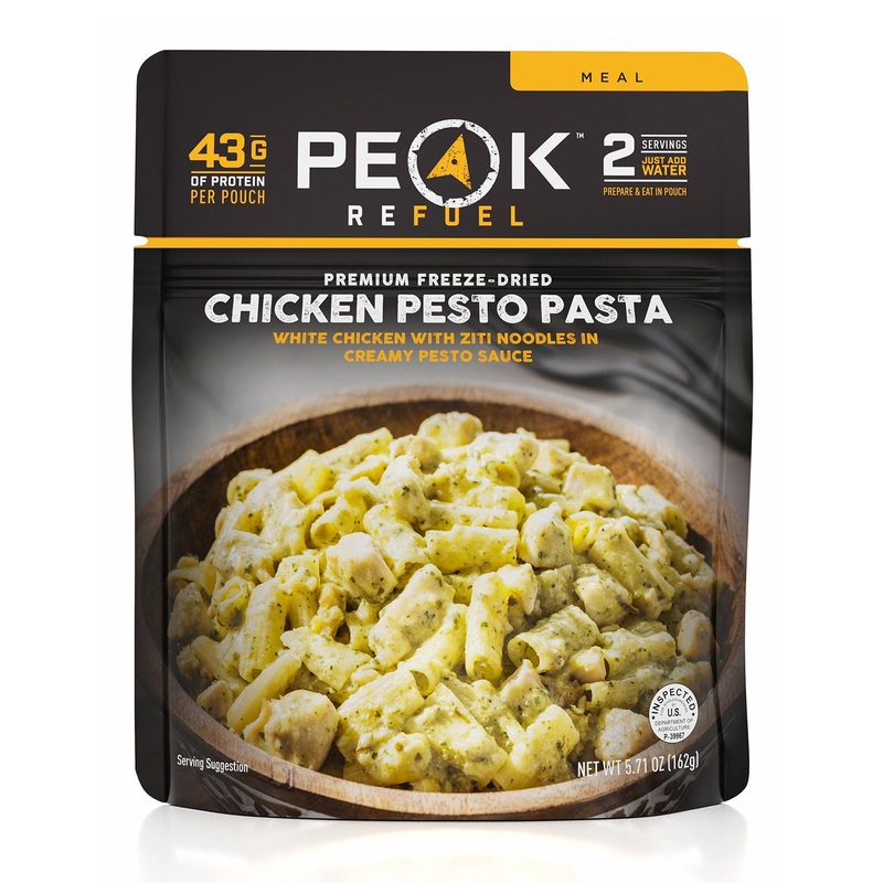 Freeze Dried Chicken Pesto Pasta