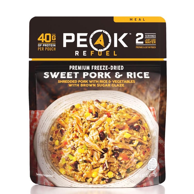 Freeze Dried Sweet Pork and Rice
