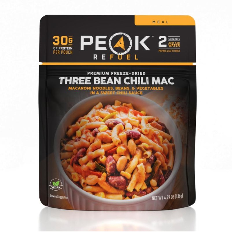 Freeze Dried Three Bean Chili Mac (Vegetarian)