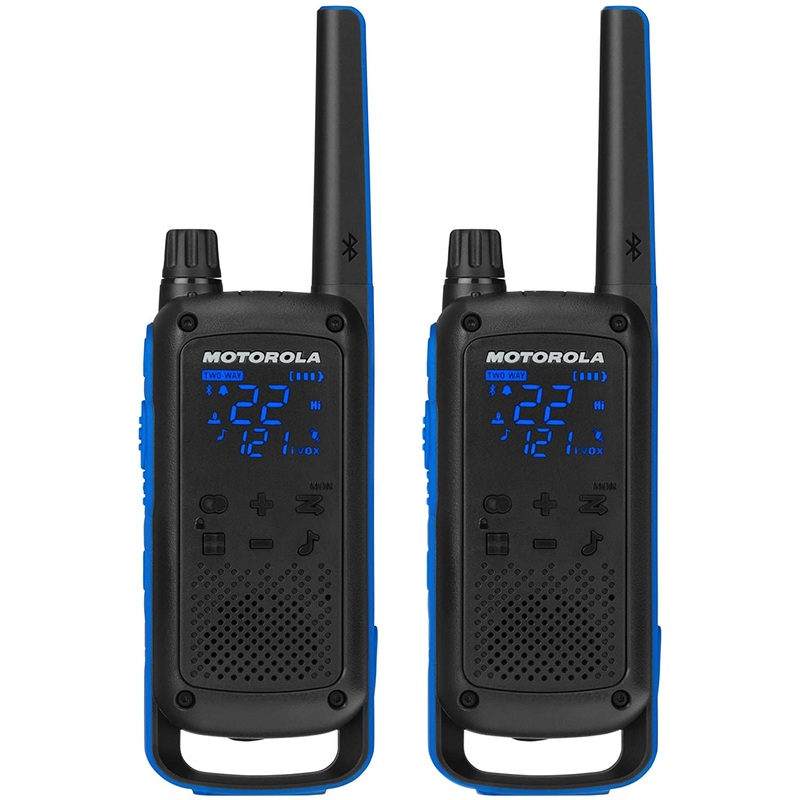 Motorola T802 Bluetooth Two Way Radio with GO LOCATE (2 pack)