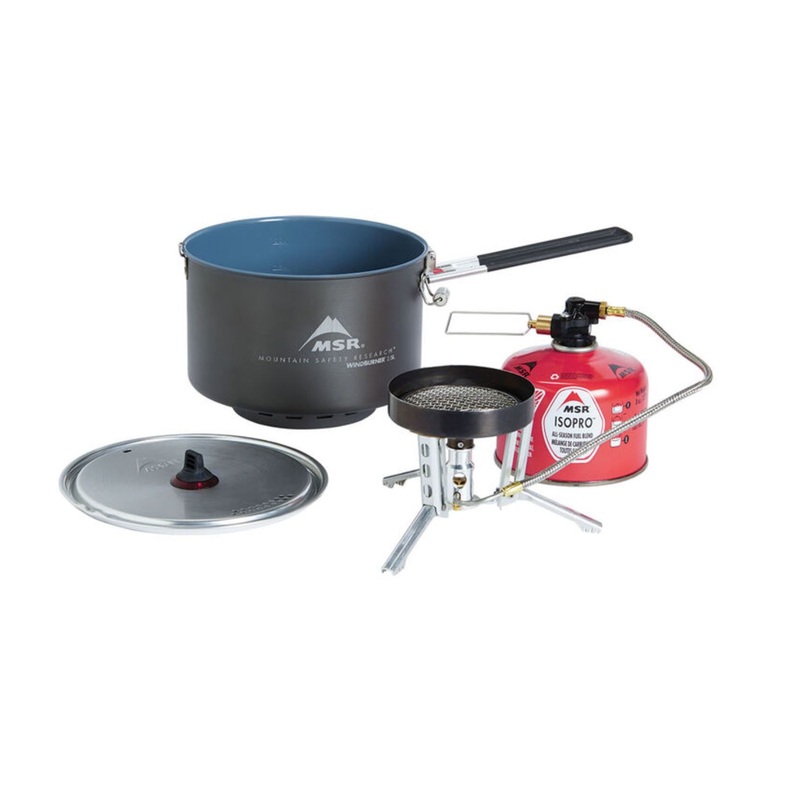 MSR WindBurnerGroup Stove System - Maintain Performance in Windy Conditions