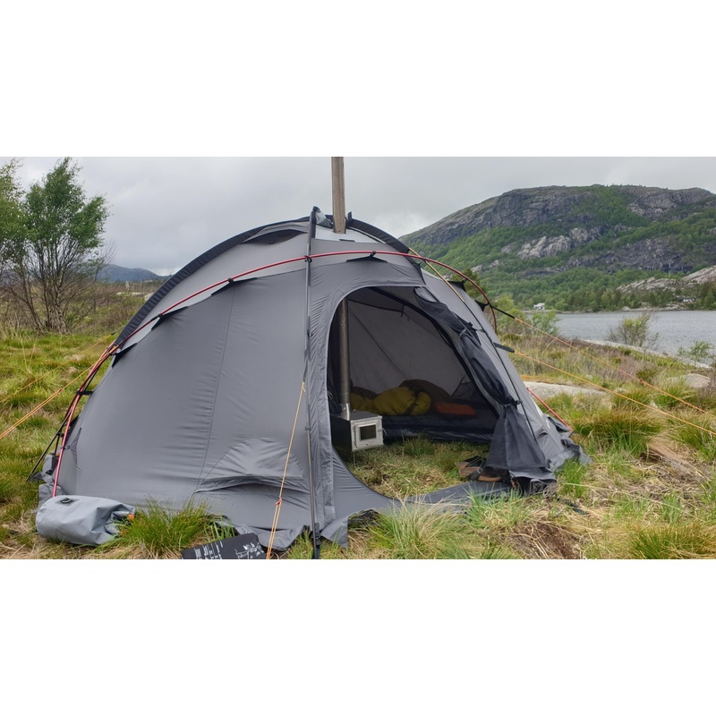 NorTent Gamme 6 - Winter Hot Tent for 6 People - Arctic Light