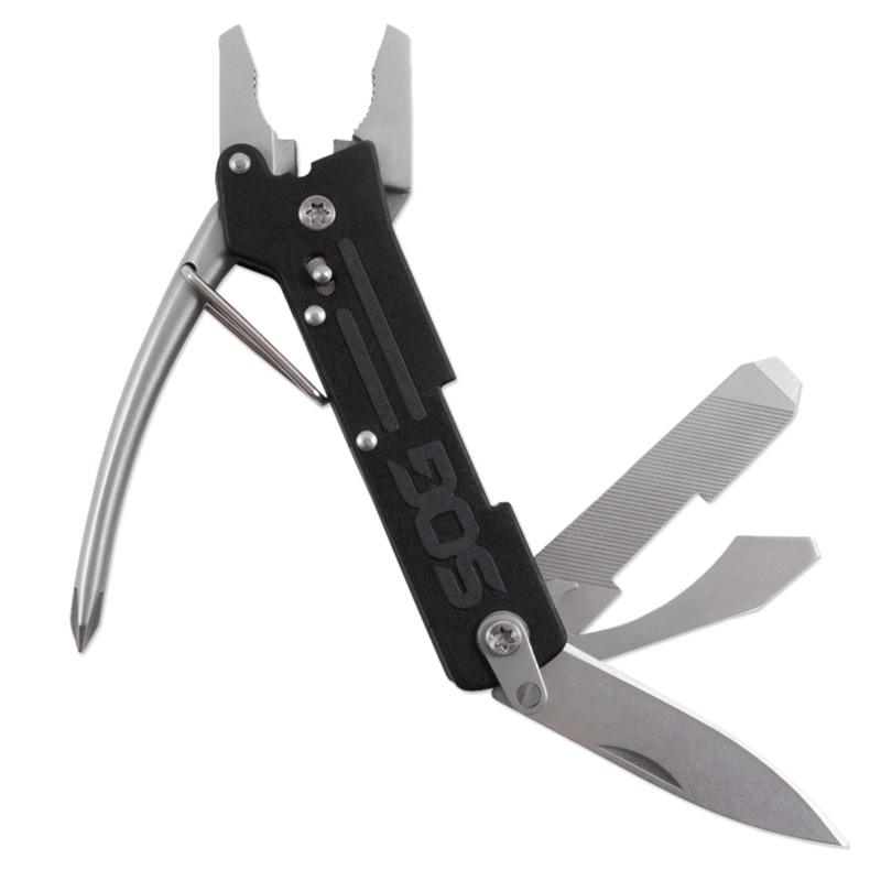 SOG Micro ToolClip Multi-Tool | Black (TC1001-CP)