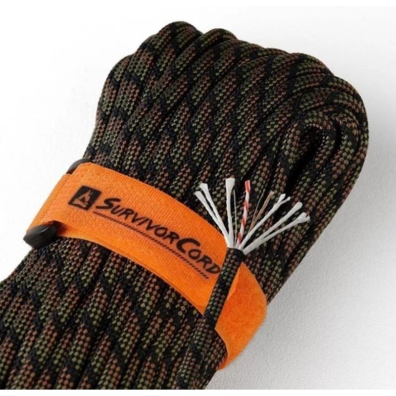 TITAN SurvivorCord (DRAGONSCALE) | 100 Feet | Patented Military Type III 550