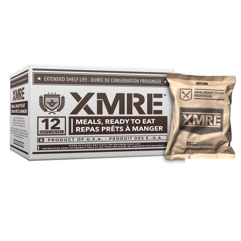 XMRE Meals Ready to Eat (MREs) - 12 Pack
