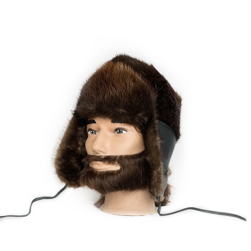 Aviator Beaver Fur Hat- all fur