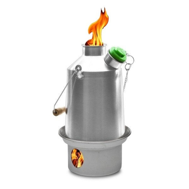 Kelly Kettle 'Scout' 1.2L + Whistle - Select type