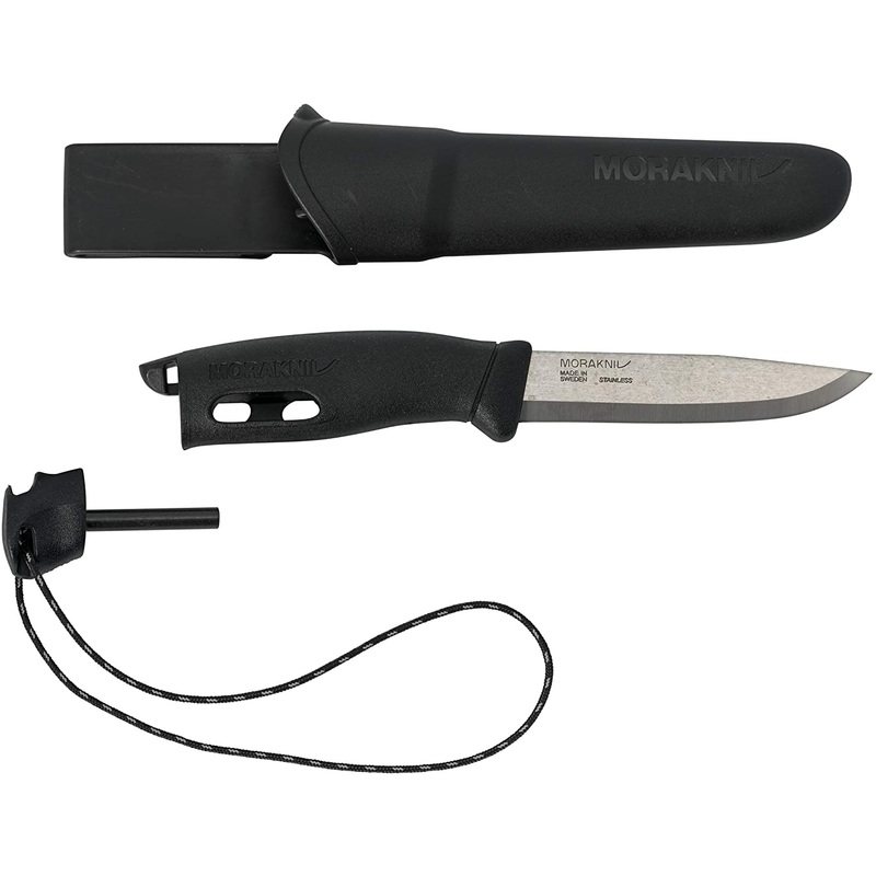 Morakniv Companion Spark with Fire Starter | Stainless Steel (13567)