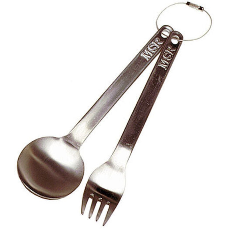 MSR Titanium Fork and Spoon Set