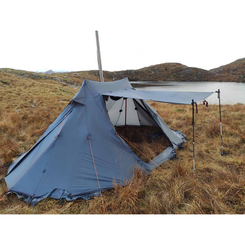 NorTent Koie 7- Winter Hot Tent for 7 People
