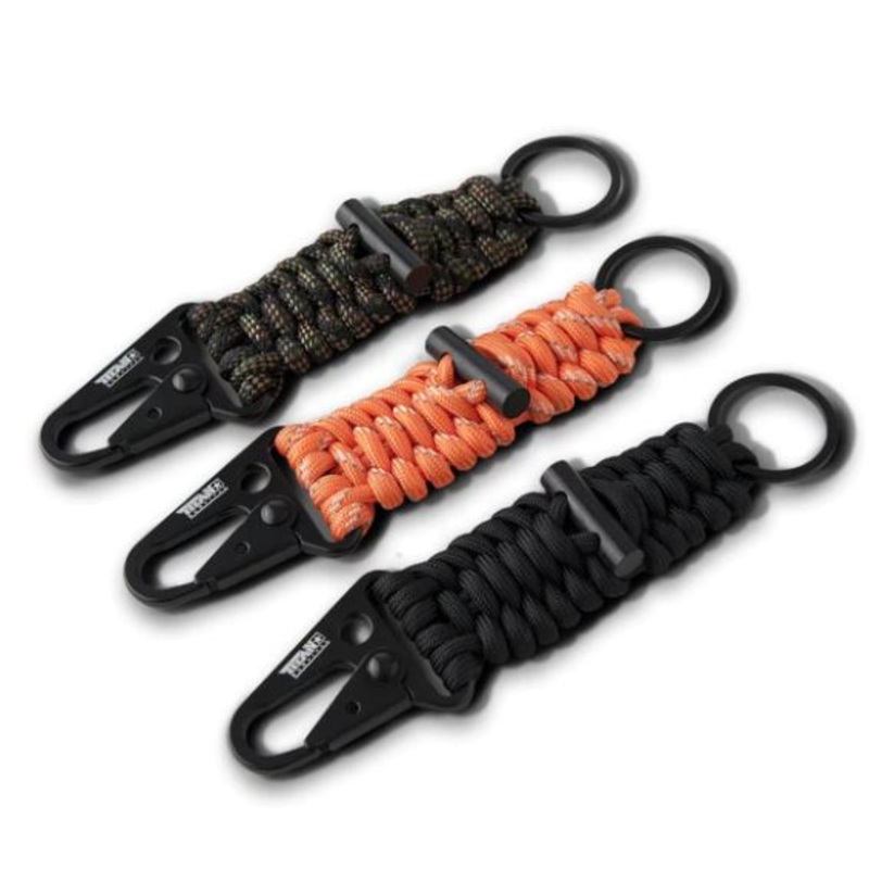 Survivorcord Keychain + Ferro rod striker
