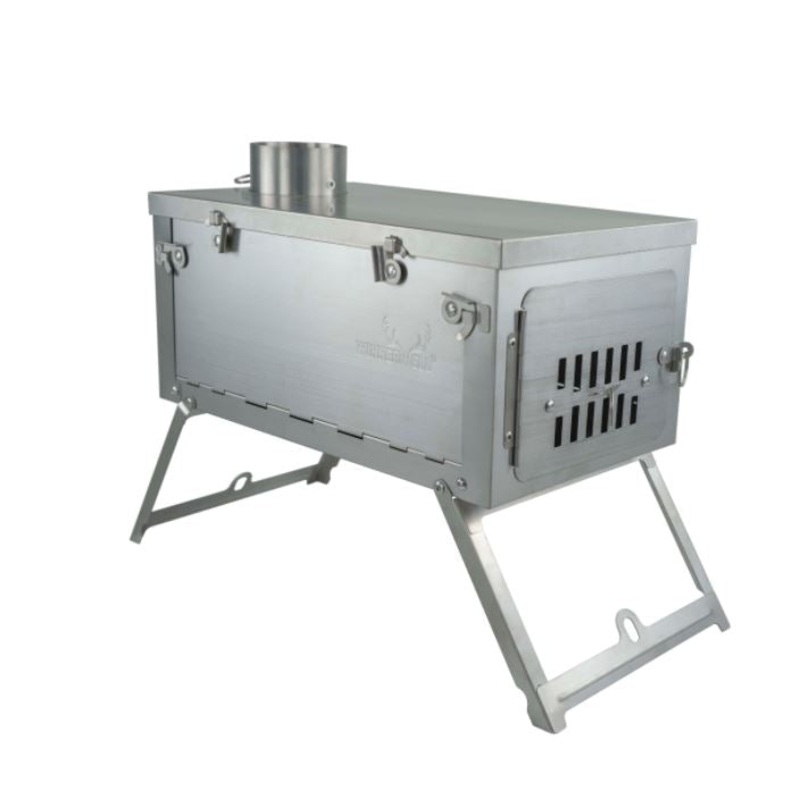 Winnerwell Fastfold PLUS Titanium L-Sized Tent Stove (ONLY 7.3 LBS)