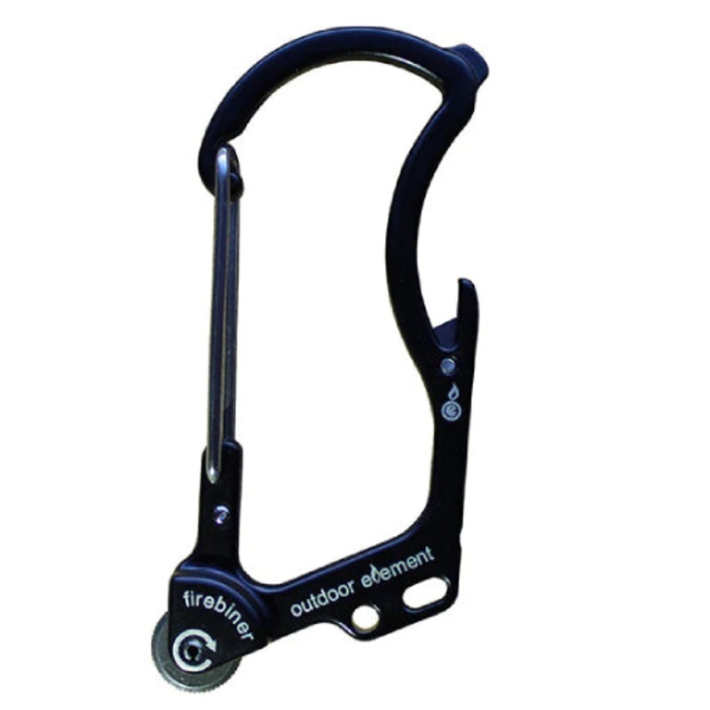 Firebiner Fire-Starting Multitool Carabiner