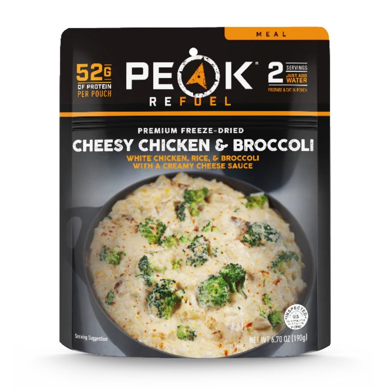 Freeze Dried Cheesy Chicken & Broccoli