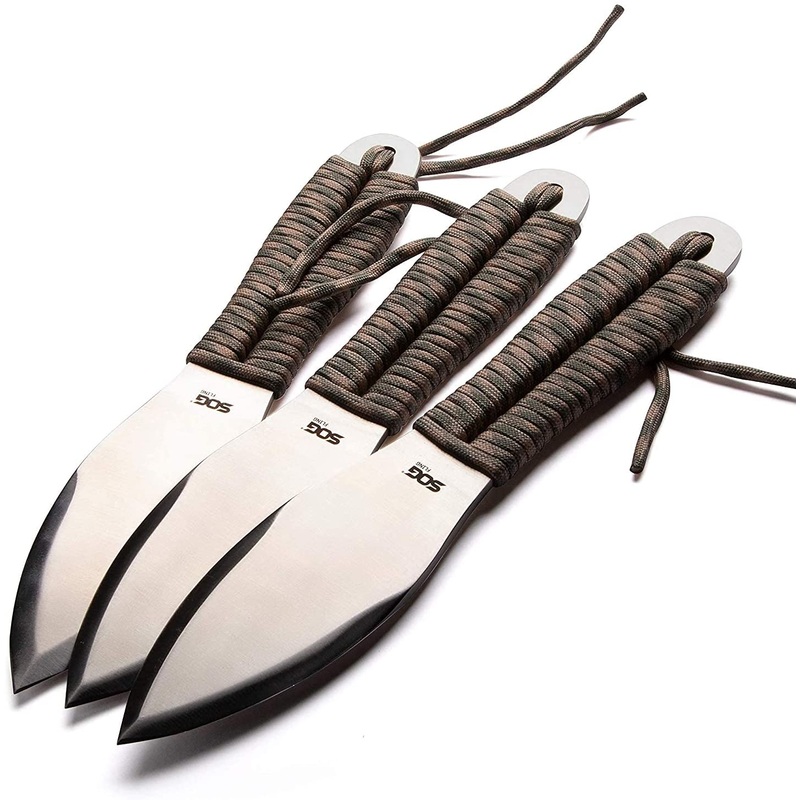 SOG Fling Throwing Knives | 3pc + Nylon Sheath (FX41N-CP)