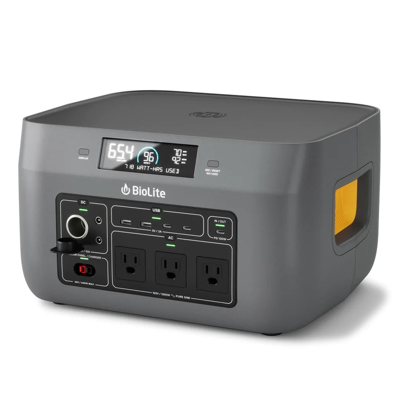 Biolite BaseCharge 1500 - 1521Wh Portable Power Station