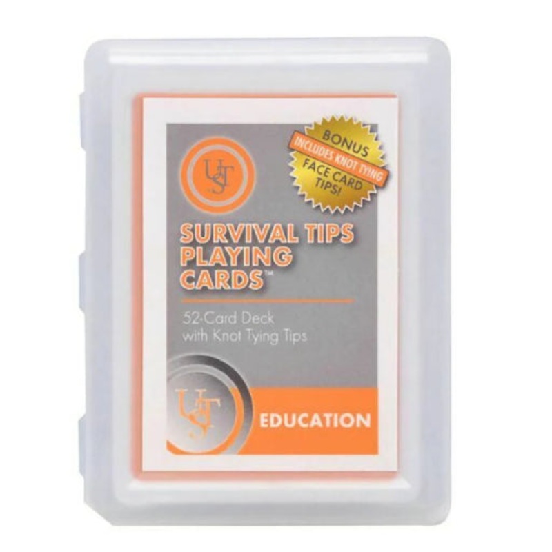 UST Survival Tips Playing Cards
