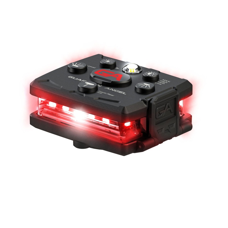 Guardian Angel Micro Series Wearable Safety Light (Red/Red)