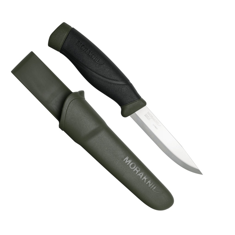Morakniv Companion Heavy Duty - Military Green | Carbon  Steel (12210)