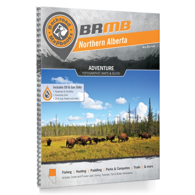 Northern Alberta Backroad Mapbooks 4th Edition | BRMB