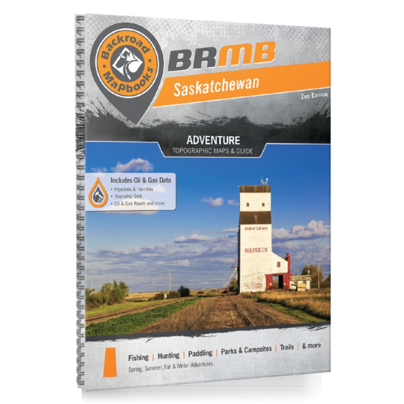 Saskatchewan Backroad Mapbooks- 2nd Edition | BRMB