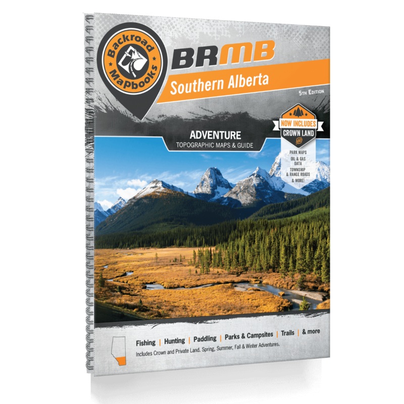 Southern Alberta Backroad Mapbooks- 5th Edition | BRMB